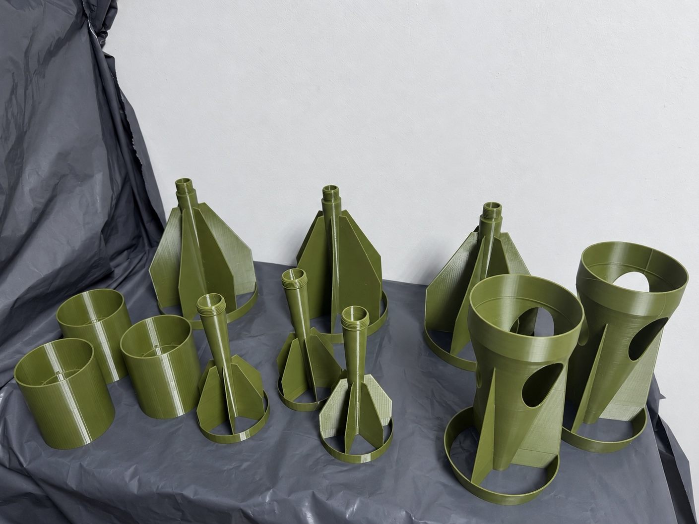 Серійна партія великих 3D-друкованих деталей